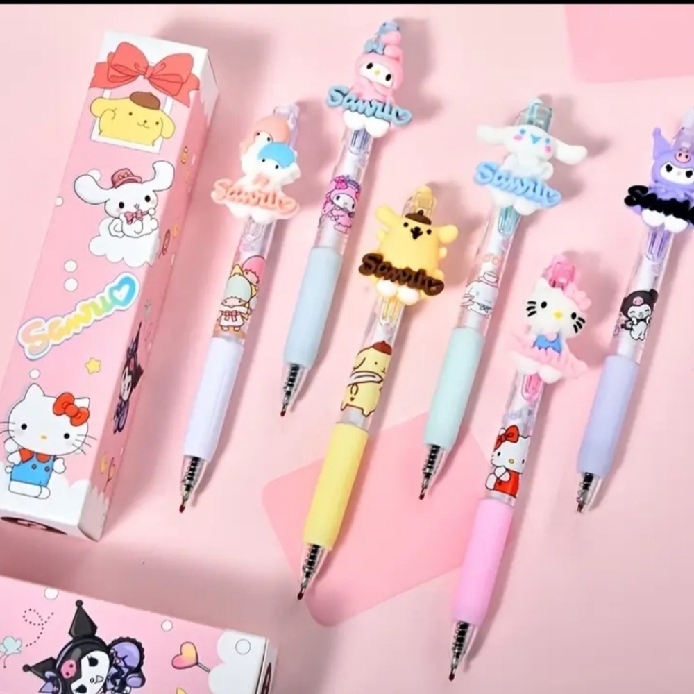 Hello Kitty with Friends or Stitch Blind Box Pen -Sealed-Various Choices - Picture 9 of 9